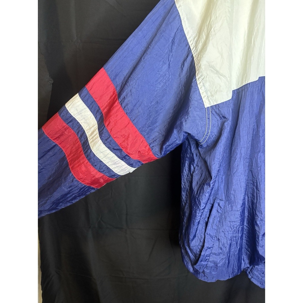 Vintage 90s Perry Ellis America Windbreaker Jacket Colorblock USA Mens L - Picture 8 of 12